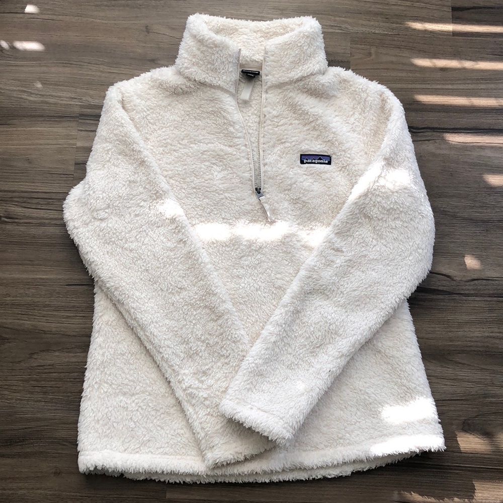 Patagonia Los Gatos 1/4 Zip- Birch White